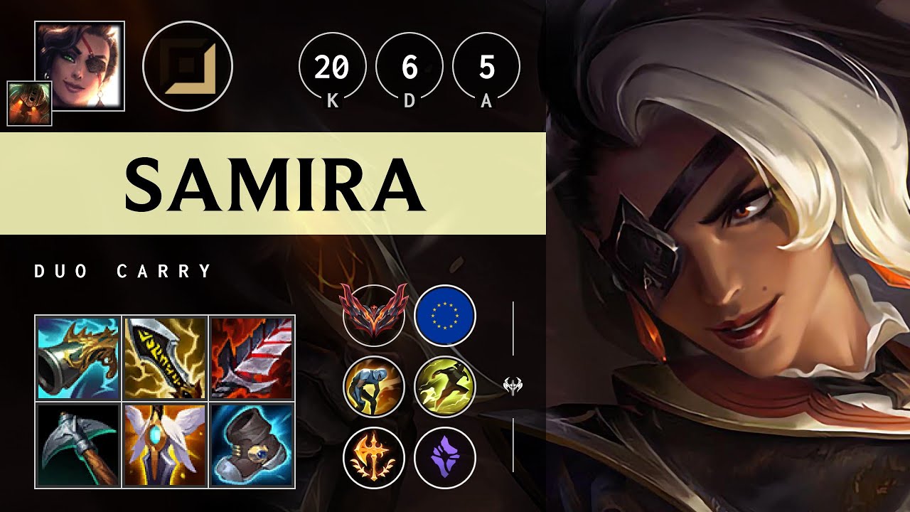 Samira ADC vs Zeri - EUW Grandmaster Patch 25.16