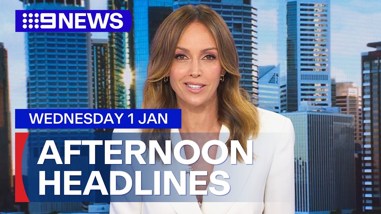Australia welcomes the start of 2025; Police busy on New Year’s day | 9 News Australia