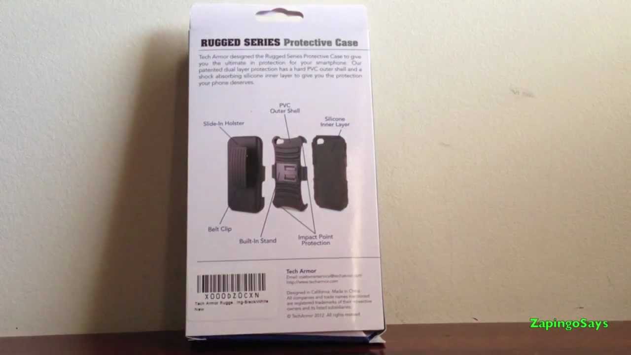 Tech Armor Rugged Series iPhone 5 Case Review