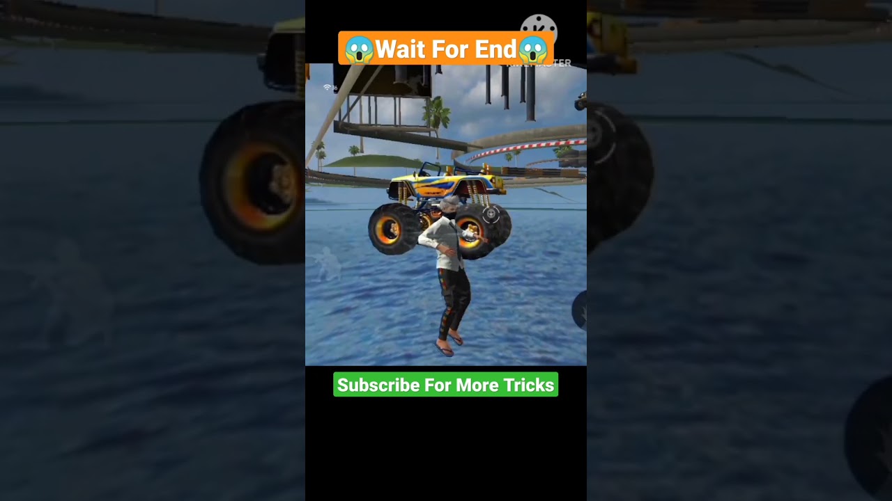 Monster Truck 🚚 Underground Bug😱 Social Island 🏝️ New Trick 😉 #Shorts #freefire