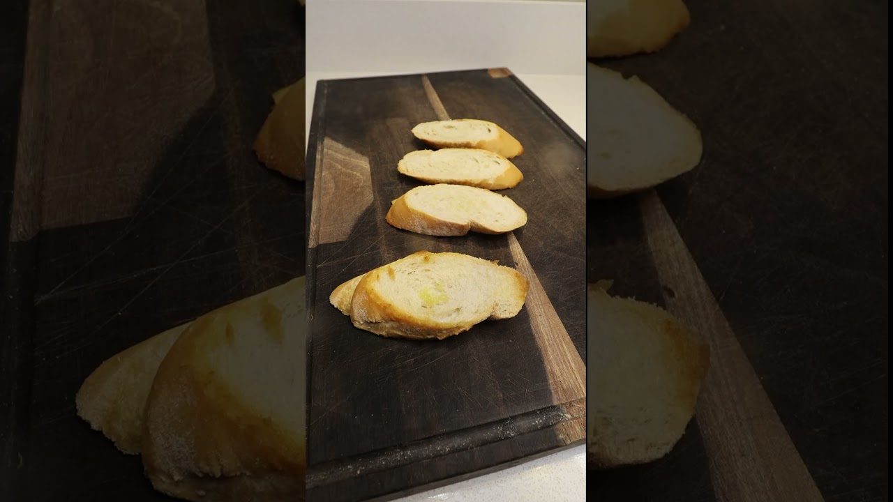 Brusquetas de Jam&oacute;n Crudo 🍞🍅🥓 #Brusquetas #Jamon  #crudo #DDA #tutorail #Paraguay #vlog #fyp #shorts