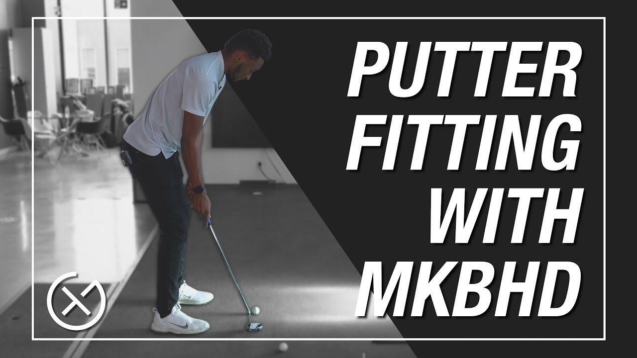 Marques Brownlee (MKBHD) Putter Fitting with Ian Fraser