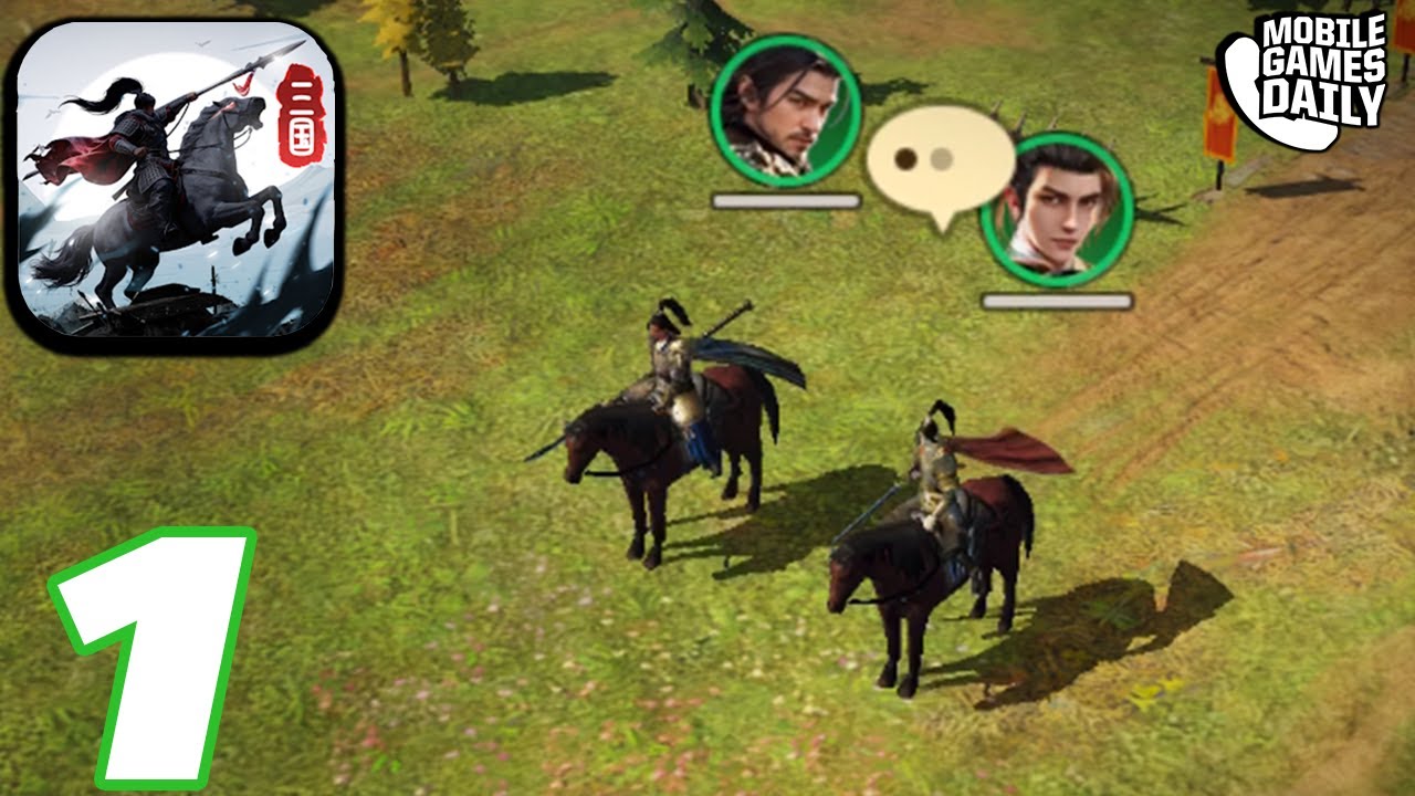 Three Kingdoms: World Conquest - Gameplay Walkthrough Part 1 - Tutorial (iOS Android)