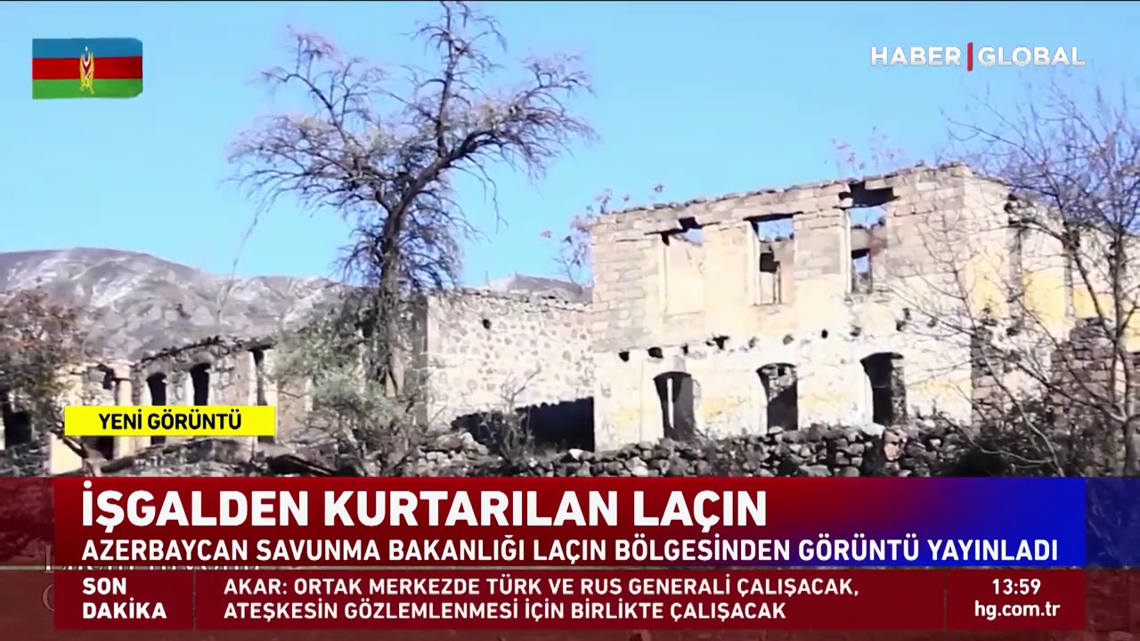 İşgalden Kurtarılan Laçın'dan Yeni Görüntüler