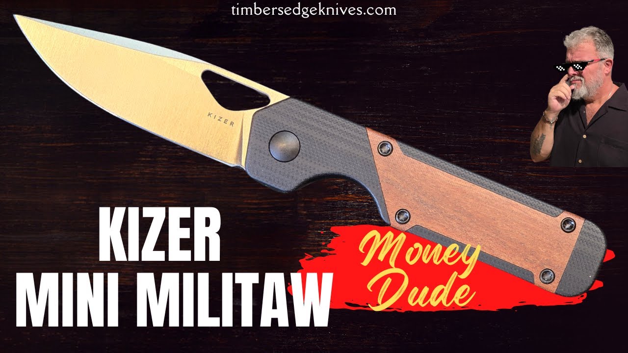 Kizer Mini Militaw #knifereview #knifedisassembly #kizerknives #kizerminimilitaw