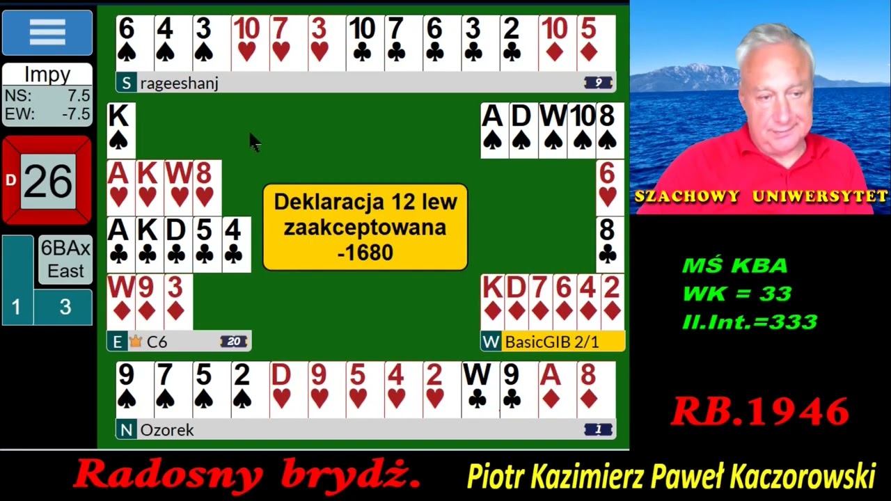 Radosny Brydż RB.2843
