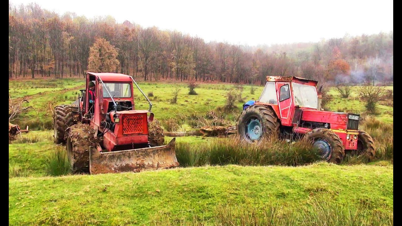 UTB 1010dt 4x4-TAF punte Hanomag și motor MAN 160 cp la tracțiune-Traction with overcrowded tractors