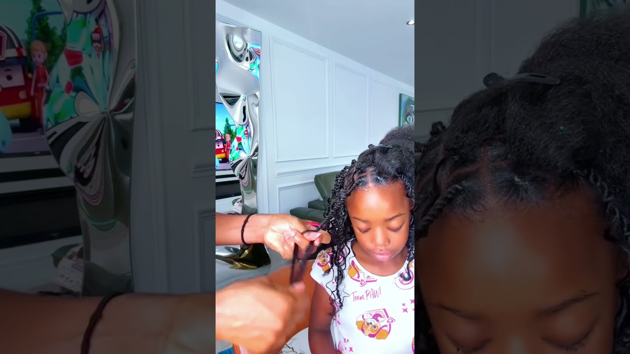 Muna’s vacation hairstyle done ! And so beautiful 😍