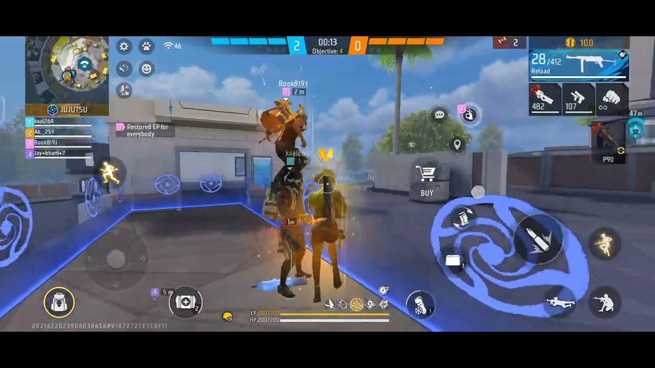 Free fire gaming 😎🔥 MVP in CS Ranked 🔥 watch till end for Booyah 🤘🔥