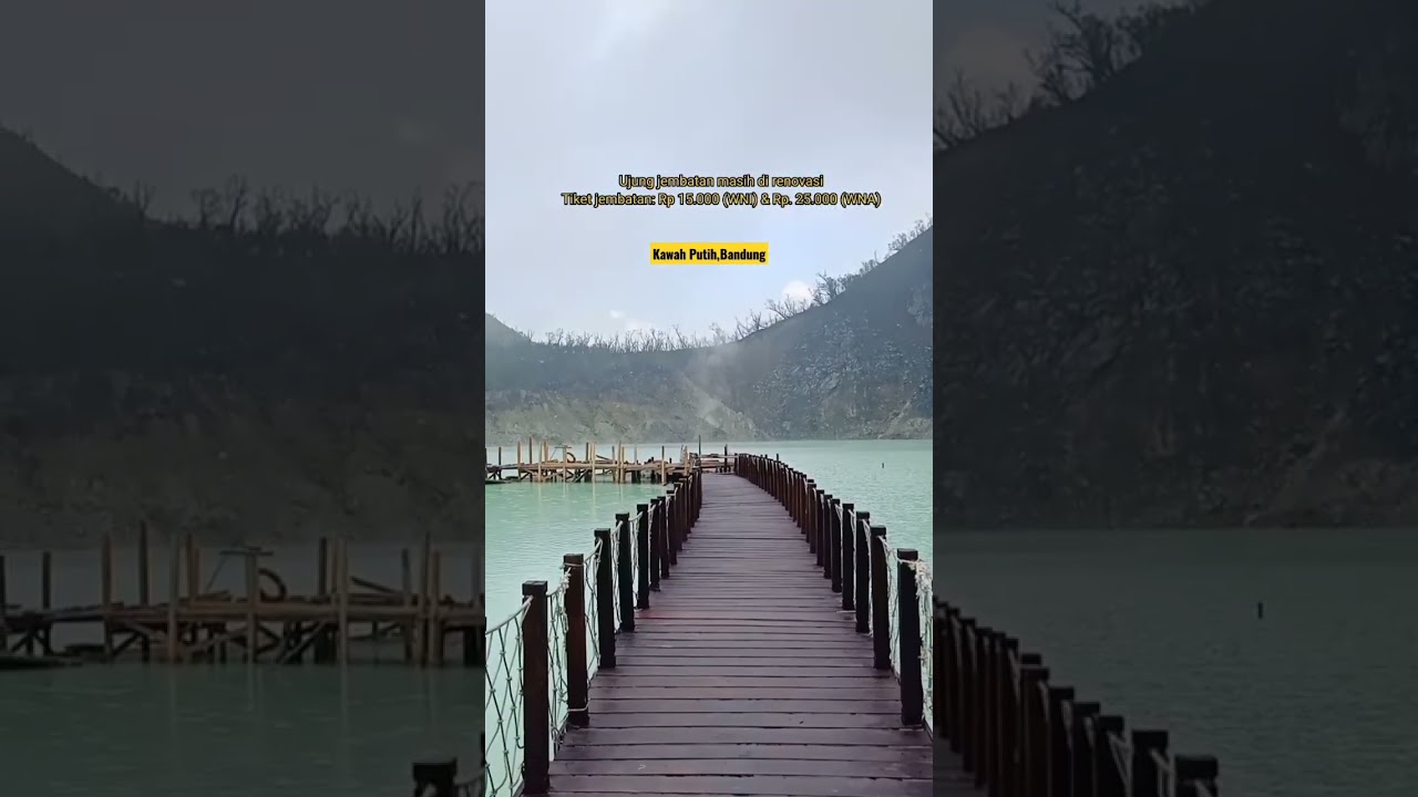 Wisata ciwidey , kawah putih #shorts #kawahputih