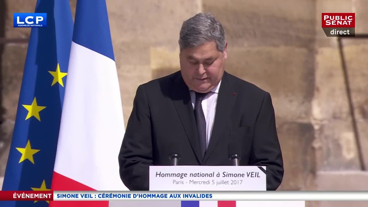 Pierre François Veil rend hommage à sa mère, Simone Veil