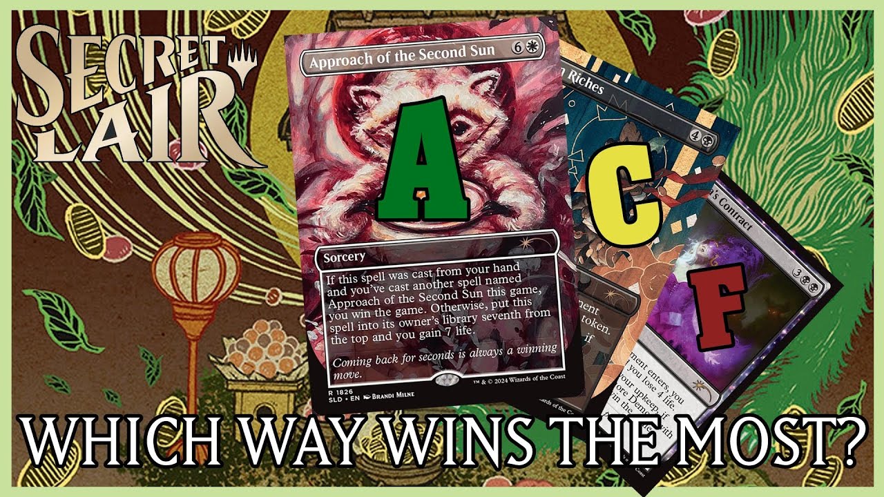 Ranking The WIN-CONS of the 20 Ways To Win SECRET LAIR!