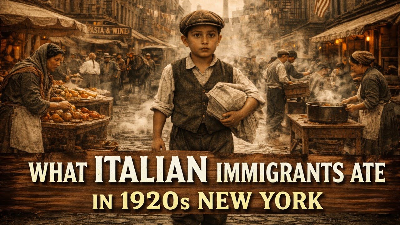 What Italian Immigrants REALLY Ate in 1920s Little Italy | New York History