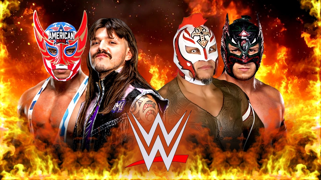 WWE FULL FIGHT Rey Mysterio & Dragon Lee vs Dominik Mysterio & Americano - 23-Feb-2026