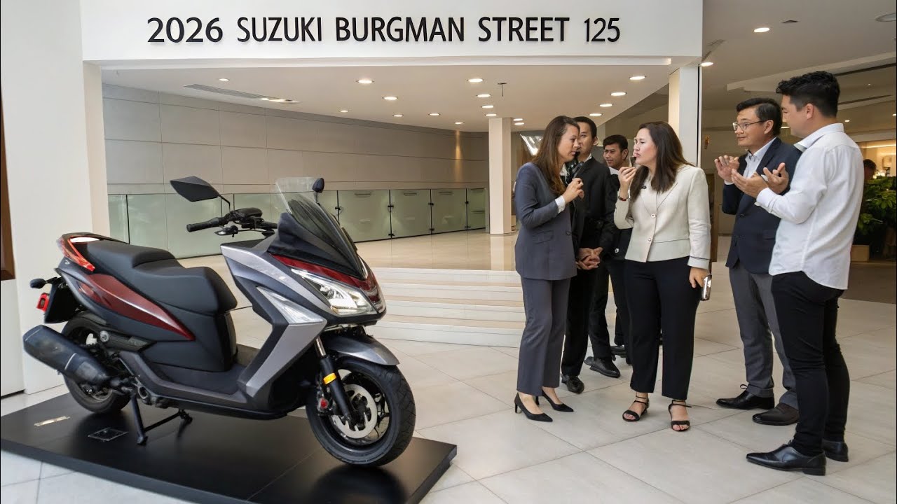 🔥 Suzuki Burgman Street 125 2026 года – Роскошный скутер в новом формате! | Полный обзор и характ...