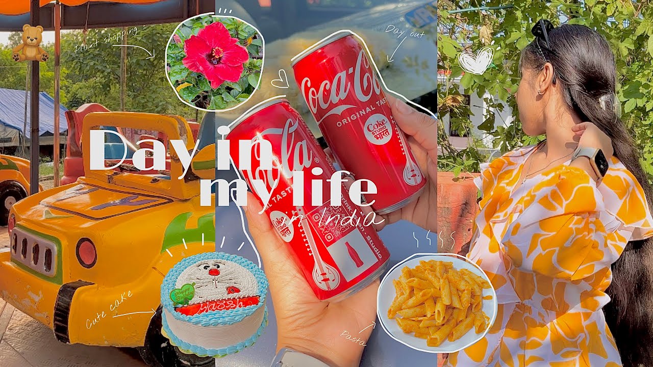 Day in my life🌿| Aesthetic vlog Indian | living in India | day out + cooking vlog