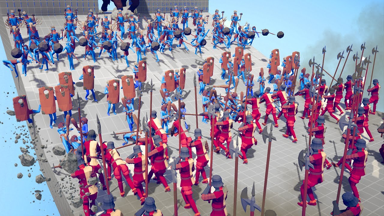 100x HALBERD vs  100x EVERY TEAM TOURNAMENT / Totally Accurate Battle Simulator ( TABS )