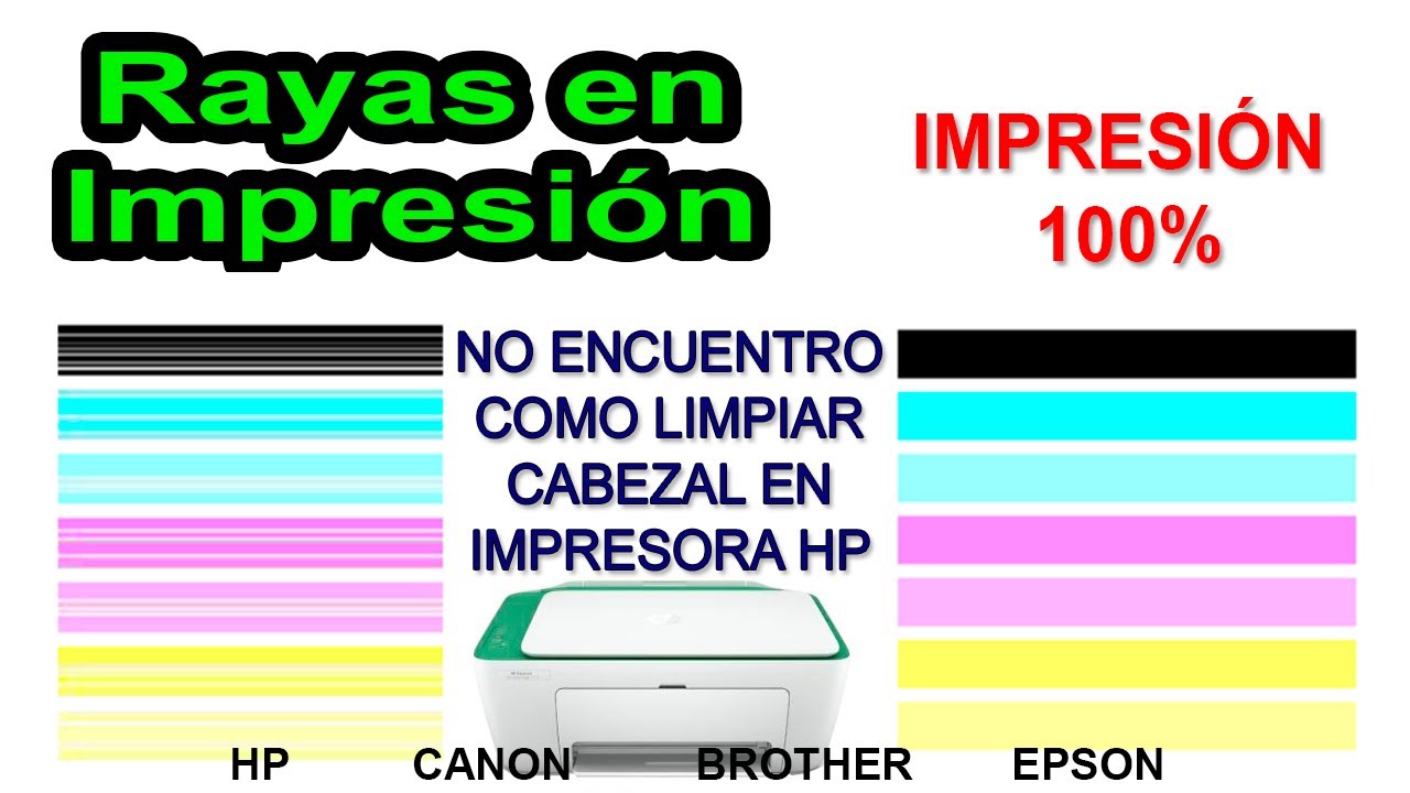 Como LIMPIAR cabezales de impresora HP #hp