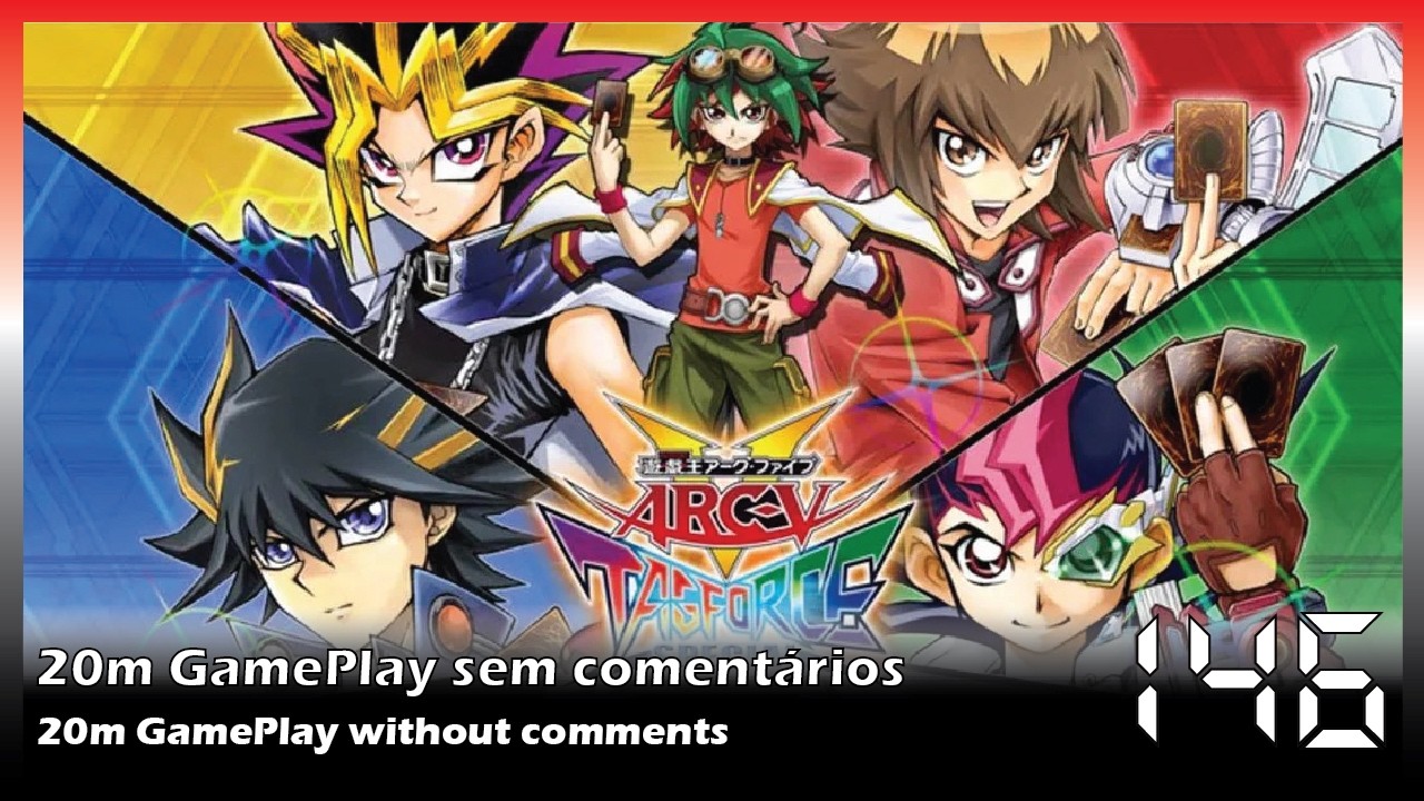 YuGiOh Tag Force Special Parte 146 - 20m de Gameplay de Fundo Sem Comentários