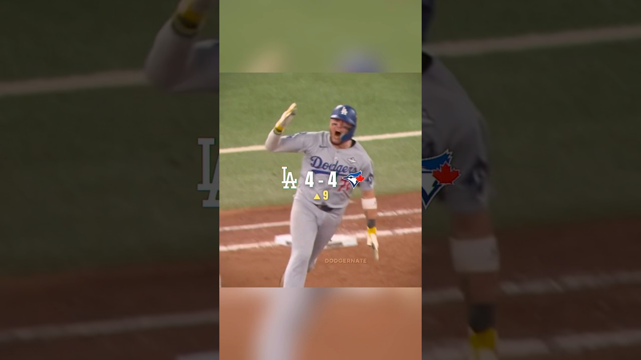 ALL-TIME CLASSIC 🔥 Dogers 2025 World Series Game 7 win 🏆 