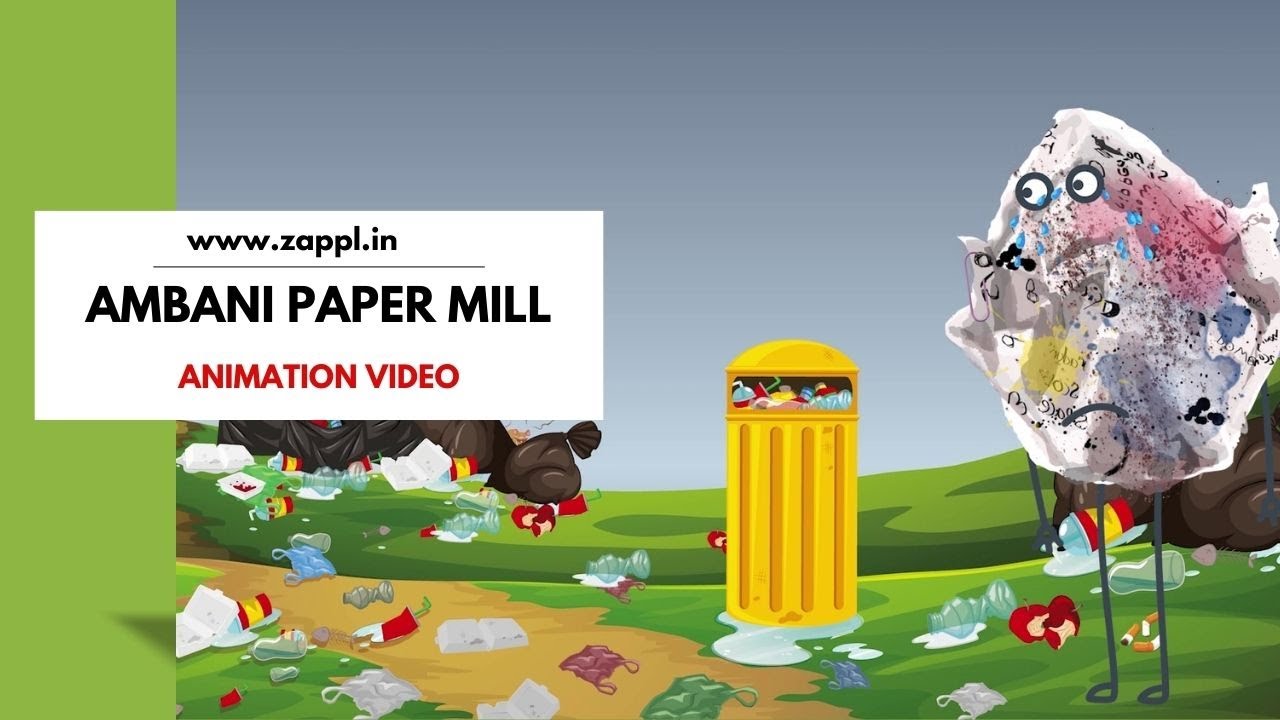 AMBANI PAPER MILL | Concept Animation Explainer | ZAPPL | Corporate production House
