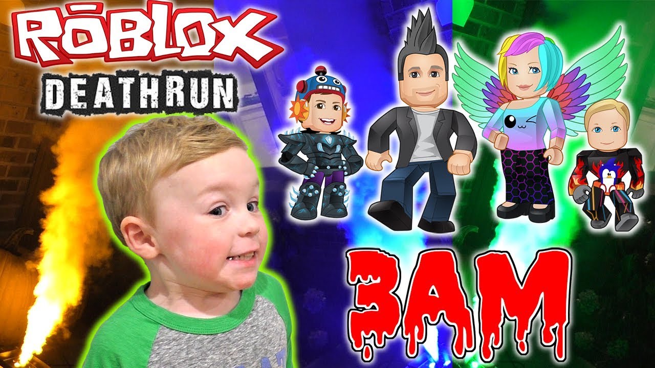 Do NOT Play Roblox DeathRun at 3AM Prank | DavidsTV