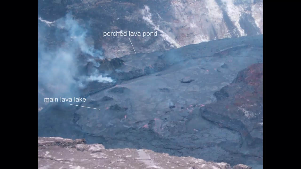 Perched Pond Collapse in Halema‘uma‘u, Kīlauea Summit (Mar 7, 2021)