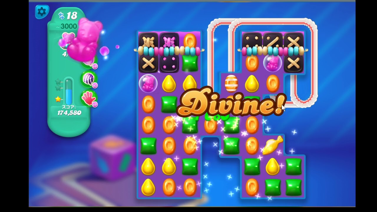 Candy Crush Soda Saga level 3000