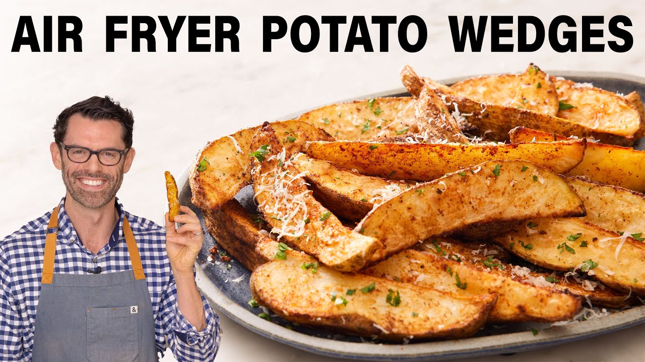 Easy Air Fryer Potato Wedges