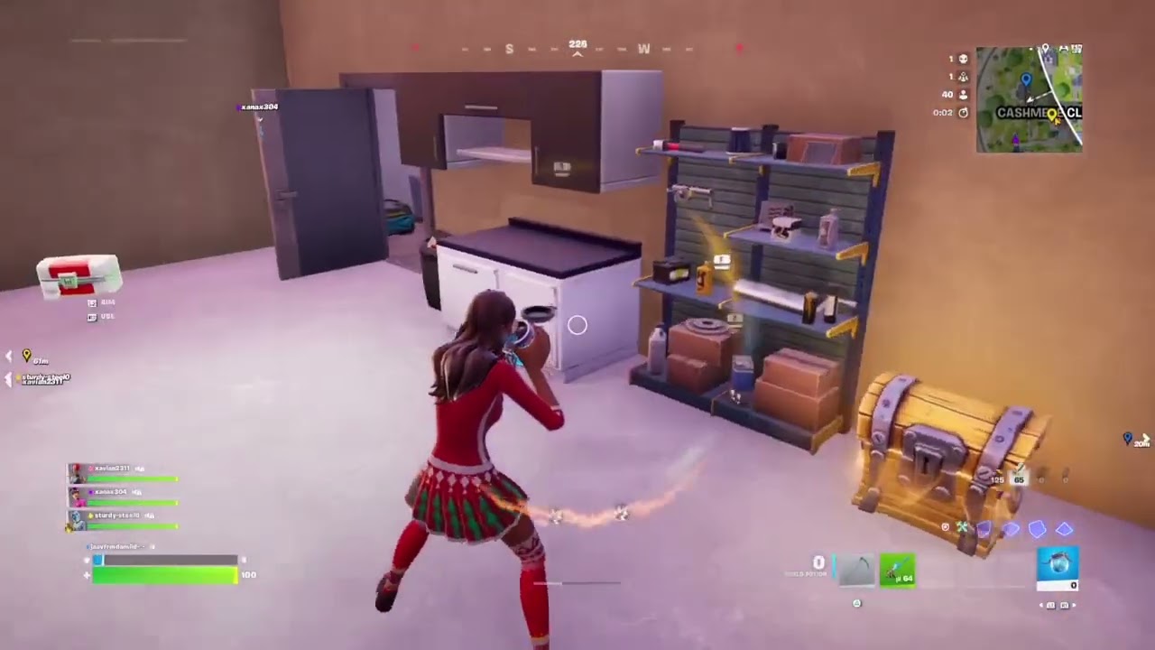 a lil uh cmere Reload gameplay on Fortnite  