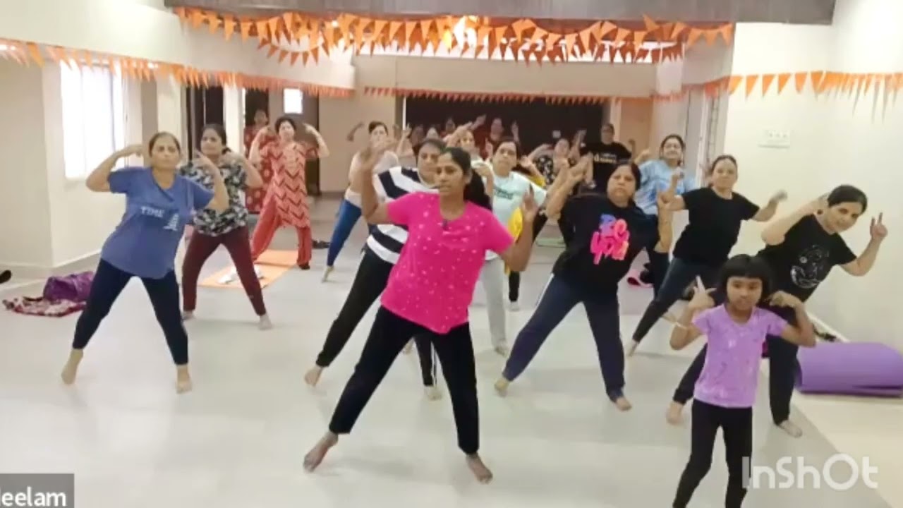 Enjoy today’s Session Tapping Yoga, Aerobics Workout & Pranayam