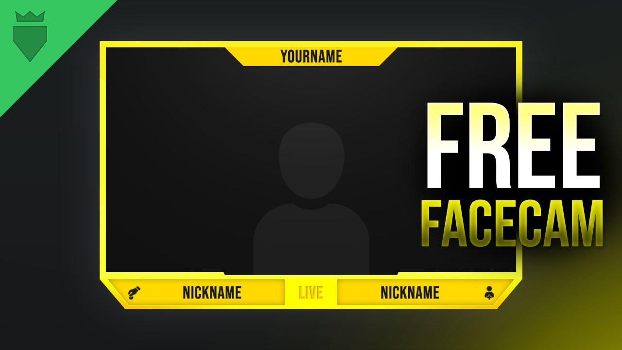 Yellow Stream (Facecam + Tutorial and Template) | FREE