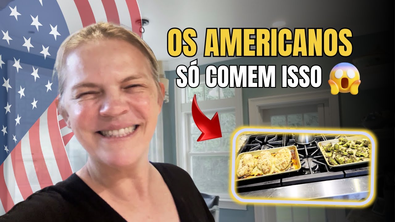 PREPARANDO UM JANTAR PARA AMERICANOS.