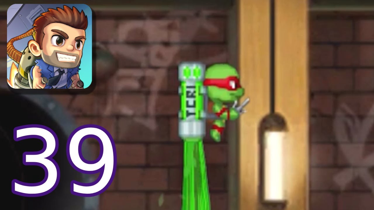 Jetpack Joyride - Gameplay Walkthrough Part 39 - Teenage Mutant Ninja Turtles Event (iOS, Android)