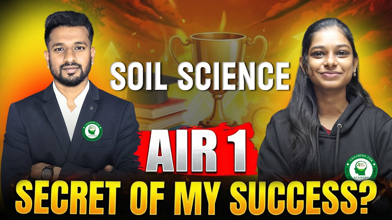 How to secure top rank in ICAR JRF Soil science exam