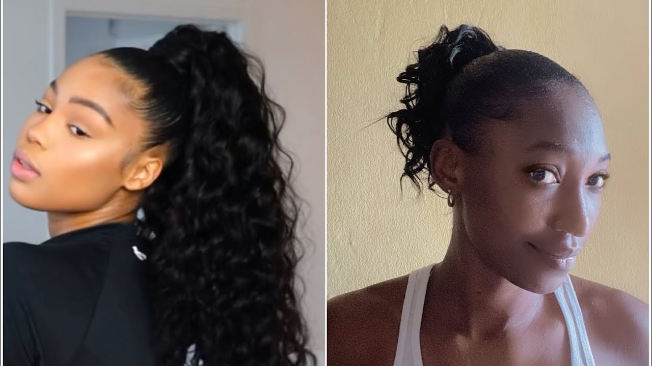 Sleek PONYTAIL Reusing OLD SHORT BUNDLES| Teaira Walker Inspired😍