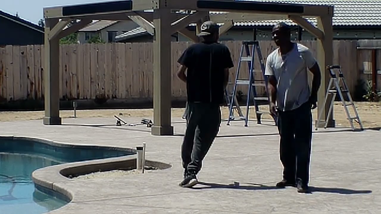 Yardistry Timber Frame Pavilion Install | Full Assembly by Professional Installers