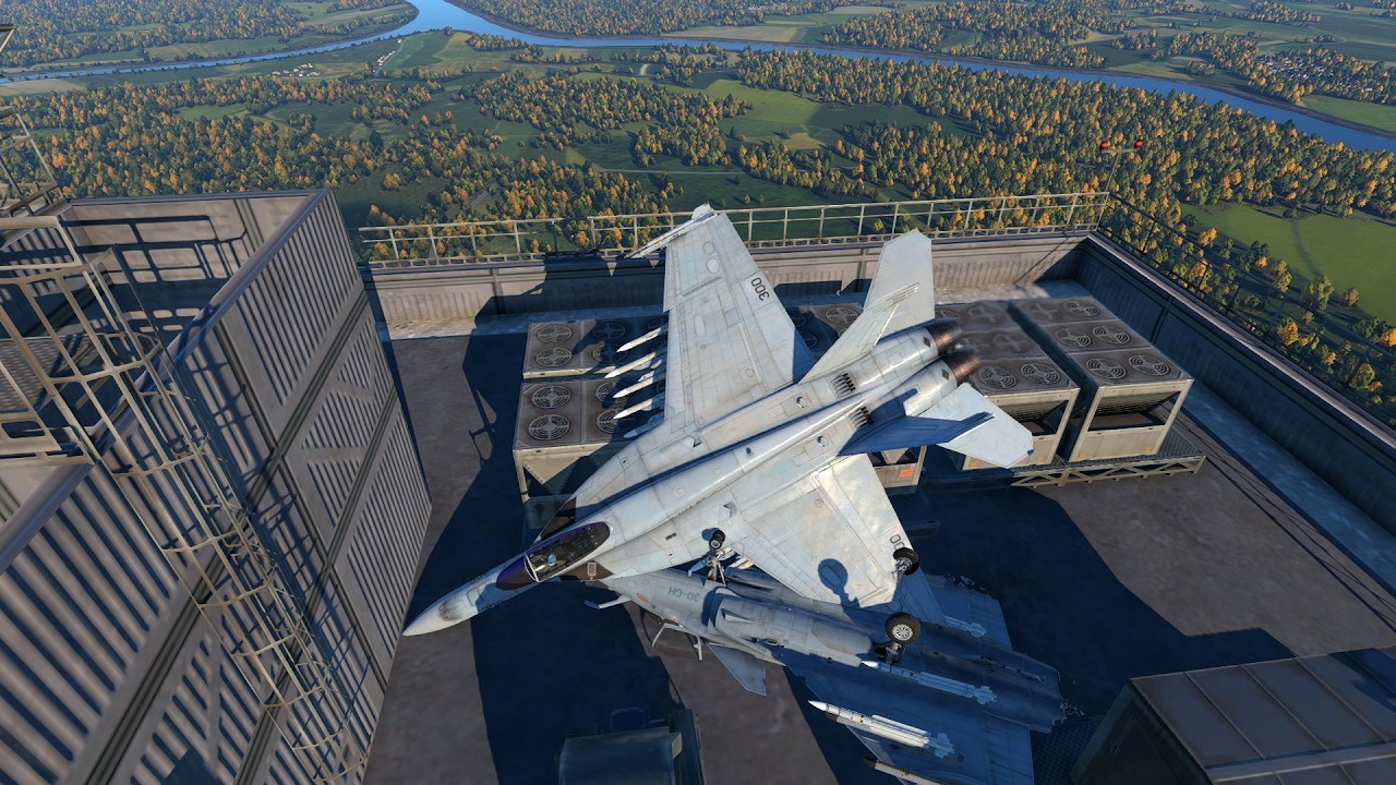 War Thunder Dogfights in Ireland. F/A-18E, F/A-18C Vs Rafale C-F3