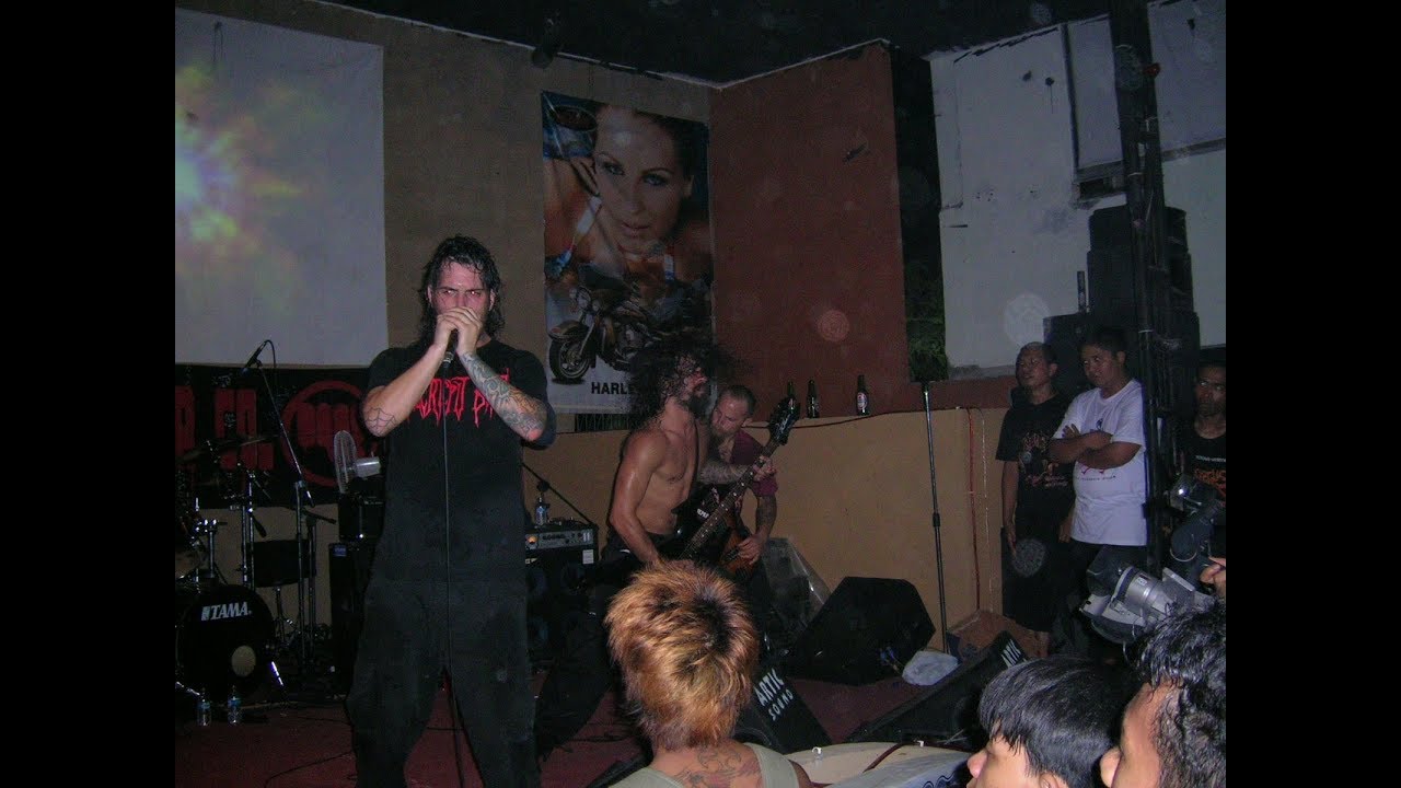 RICKY MYERS (Disgorge) Drum cam @ DISGORGE TORTURING INDONESIA 2006