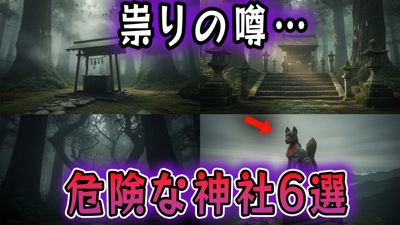 【ゆっくり解説】安易に近づいてはいけない…日本の危険な神社【厳選6か所】