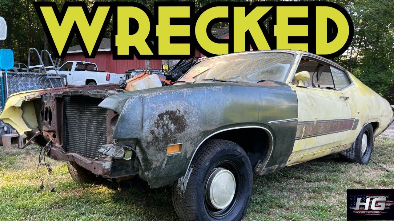 Will this junkyard 1970 Torino GT RUN and DRIVE? w/ Flat Broke Garage