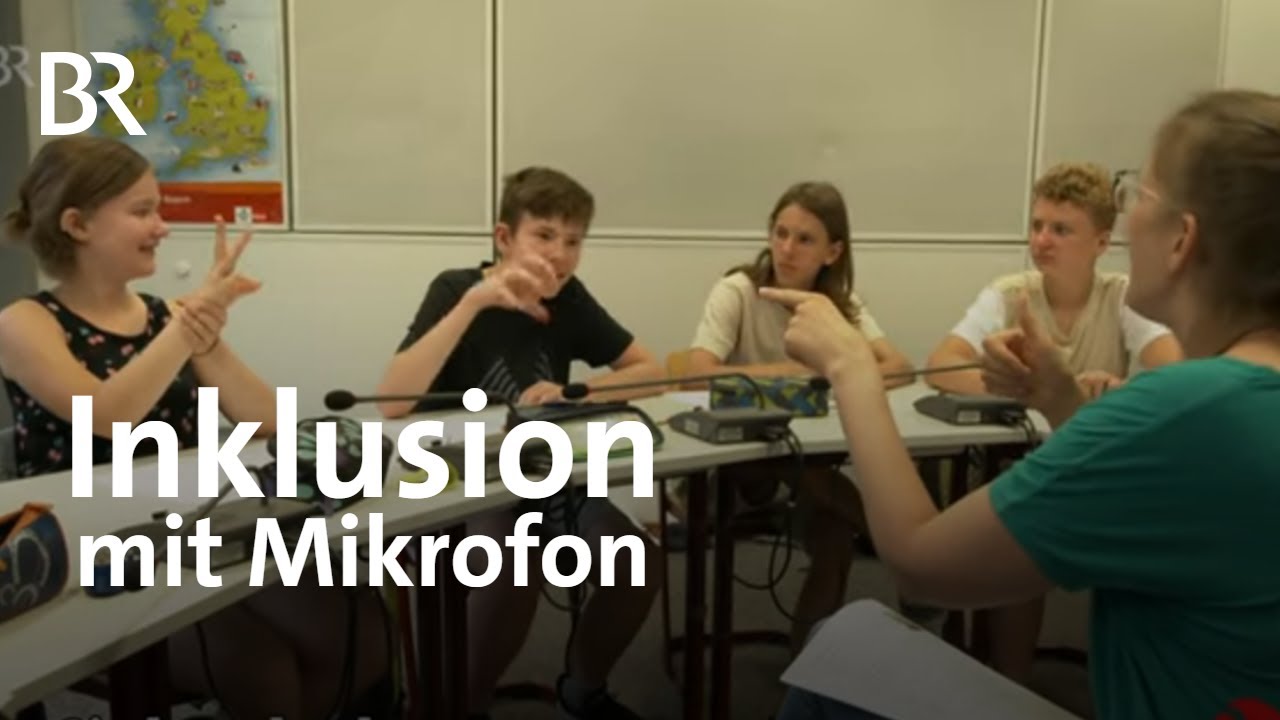 Gehörlos und Schule - Wie Inklusion gelingen kann  | Sehen statt hören | BR