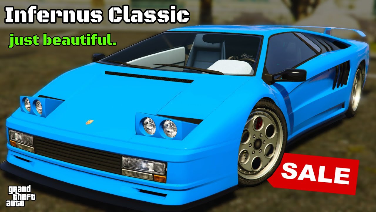 Infernus Classic Clean Customization & Review | GTA Online | SALE | Lamborghini Diablo | Amazing Car