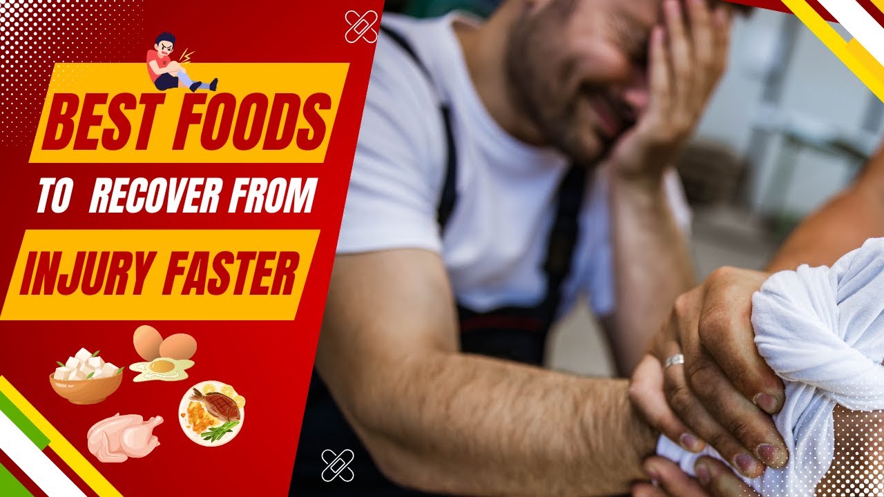 Top FOODS to SPEED UP Injury Recovery