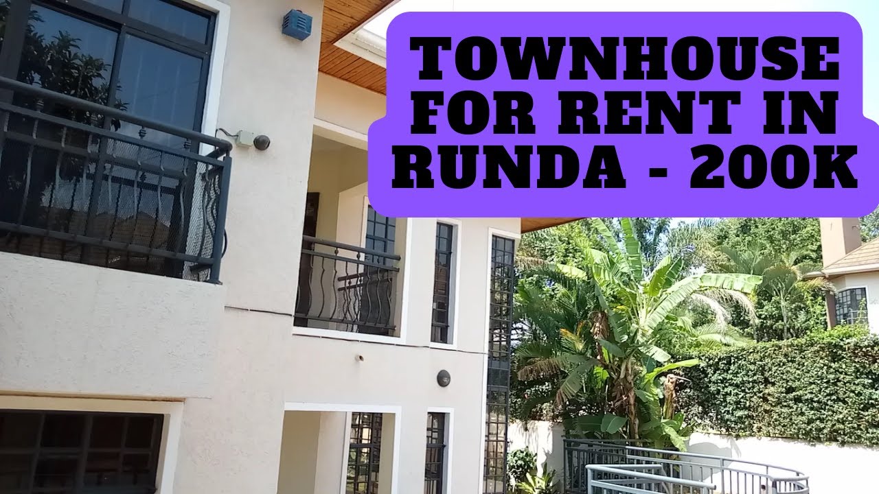 Wow! A Lovely Four Bedroom Townhouse in Runda | KES 200,000 per month | Runda Palm Gardens