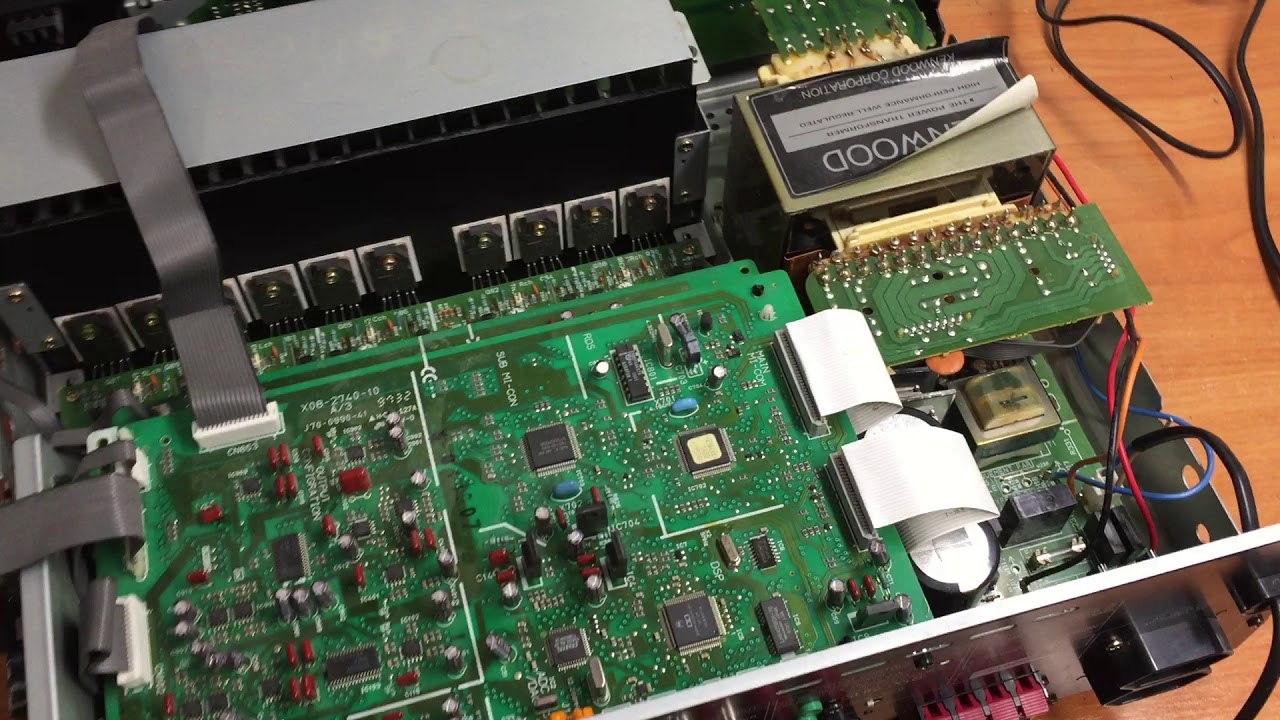 Ремонт усилителя Kenwood KR-V888D