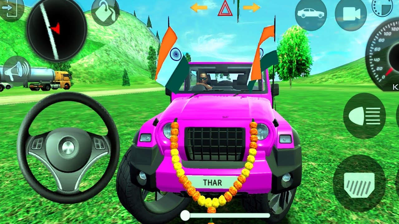 💥Modified Mahindra Thar |💥Games:Indian purple Thar | 👿Car Game Android game 8 February 2026