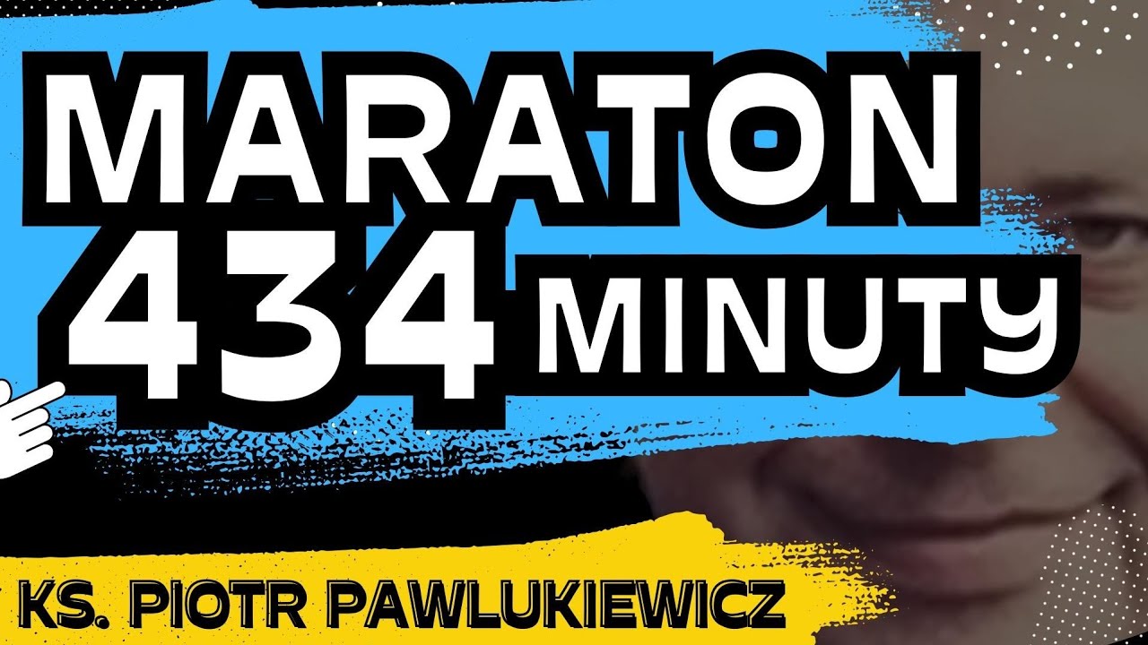 Maraton (434min.) z ks. Piotrem Pawlukiewiczem &ndash; Najdłuższe kazania i konferencje