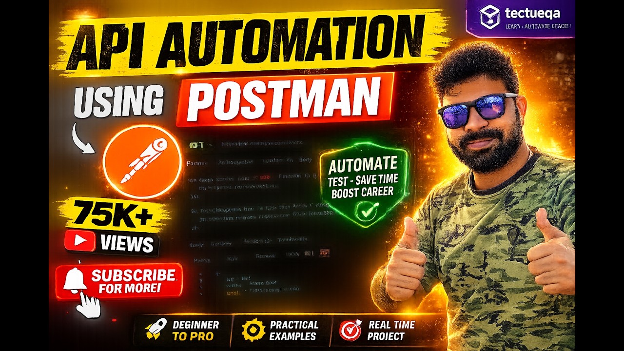 Как автоматизировать API с помощью POSTMAN || Учебные пособия по тестированию ПО || API Postman д...