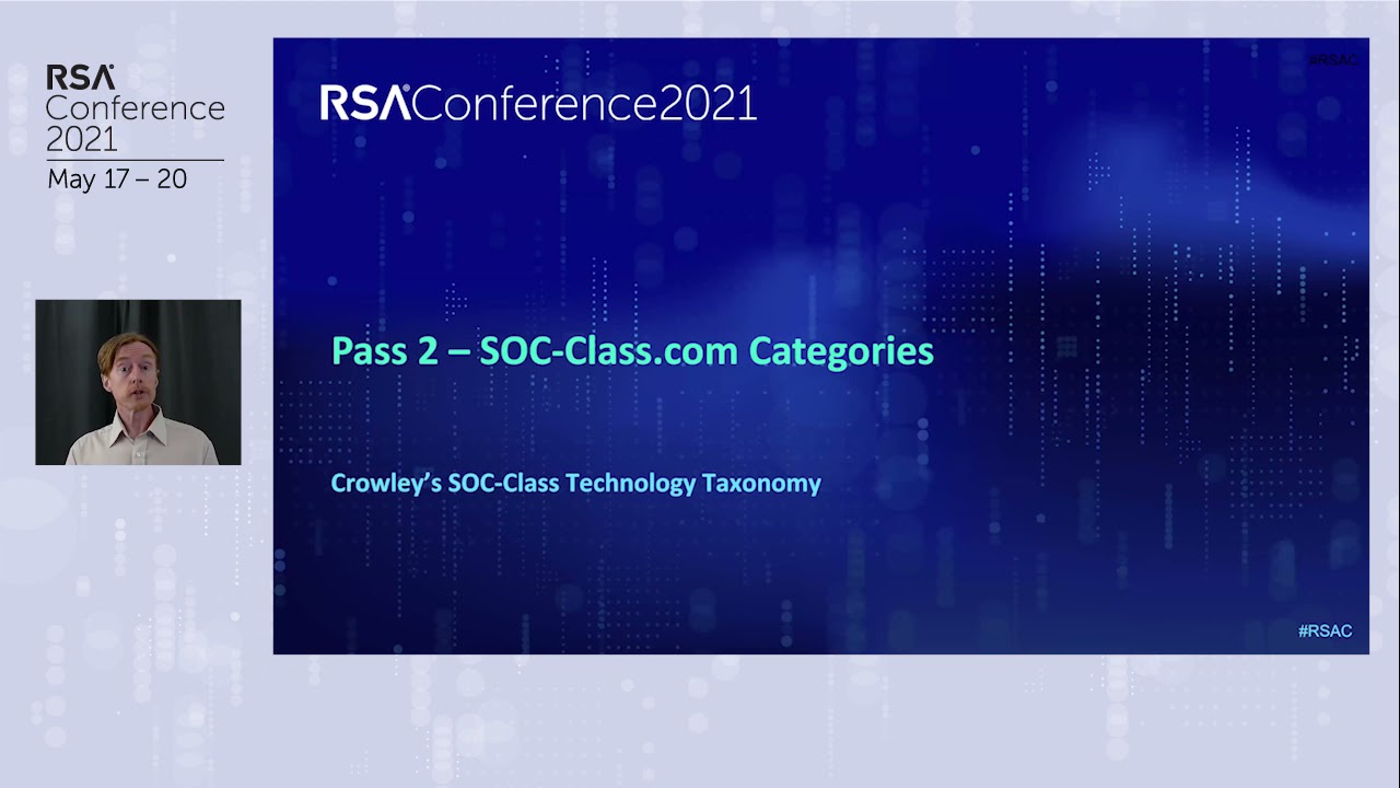 Cybersecurity Operations Center Technology Taxonomy